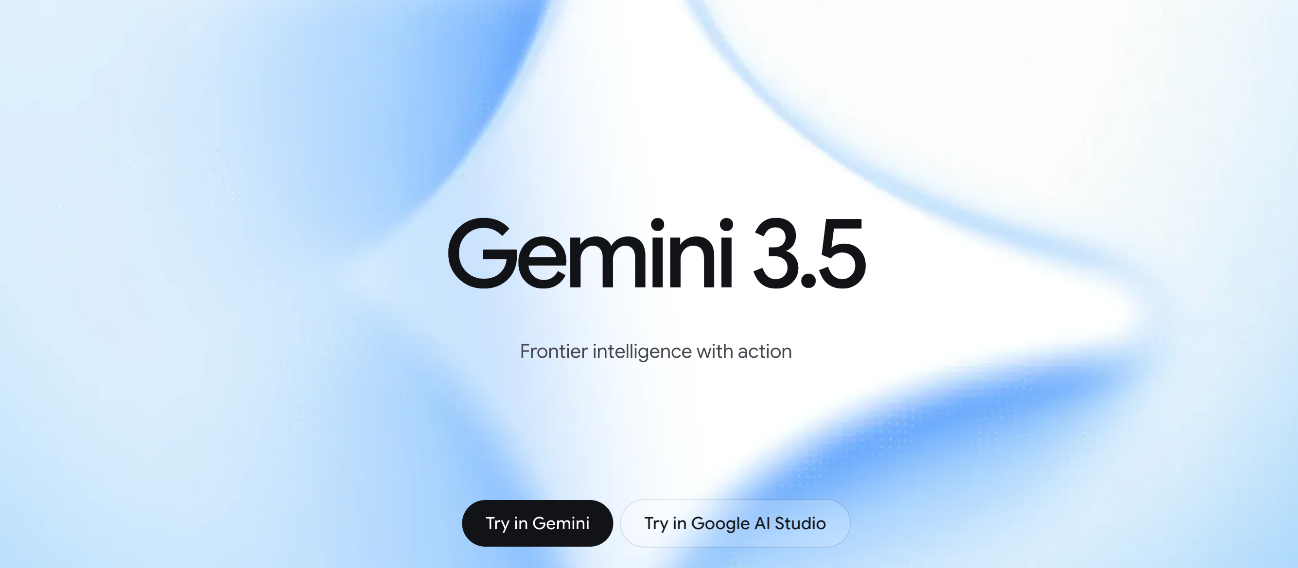 Gemini 官网首页